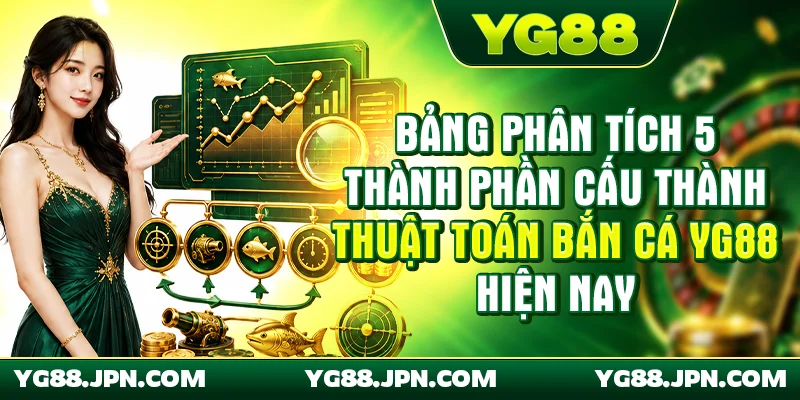 Bảng phân tích 5 thành phần cấu thành thuật toán bắn cá YG88 hiện nay
